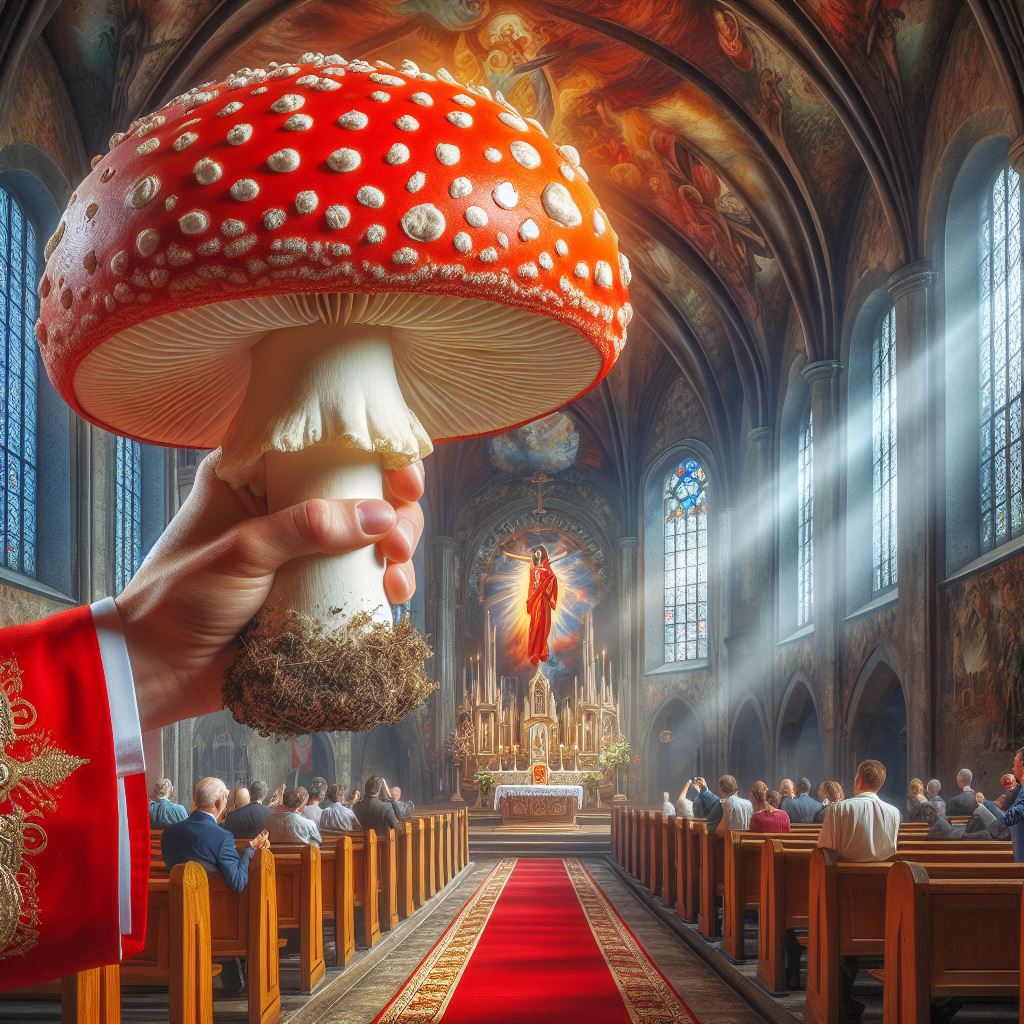 Amanita Muscaria and Christianity. Amanita Muscaria is very impactful to Religion.